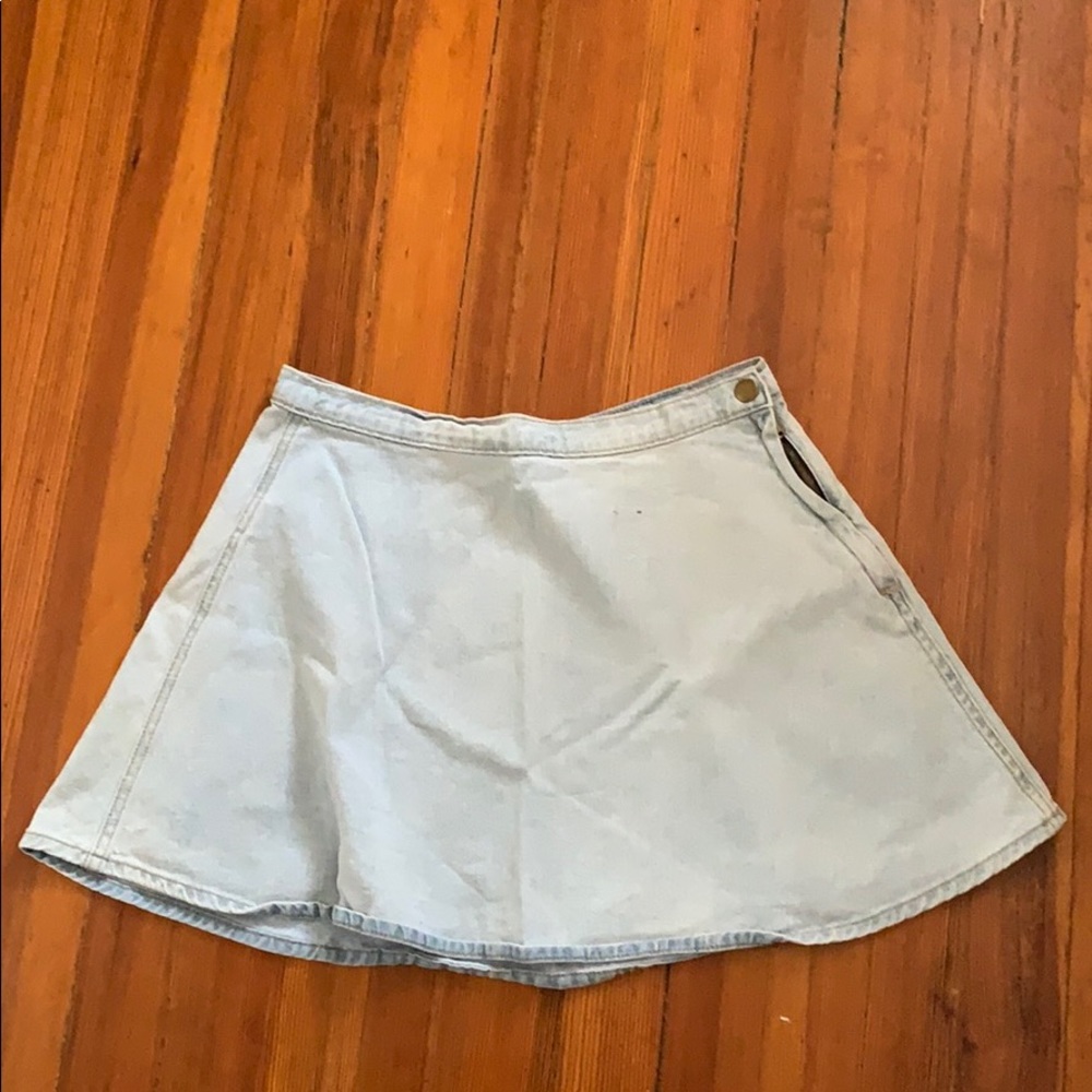Denim skirt